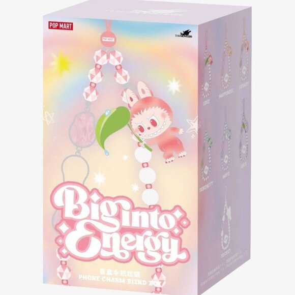 POP MART Accessories - THE MONSTERS Big into Energy Series-Phone Charm Blind Box
